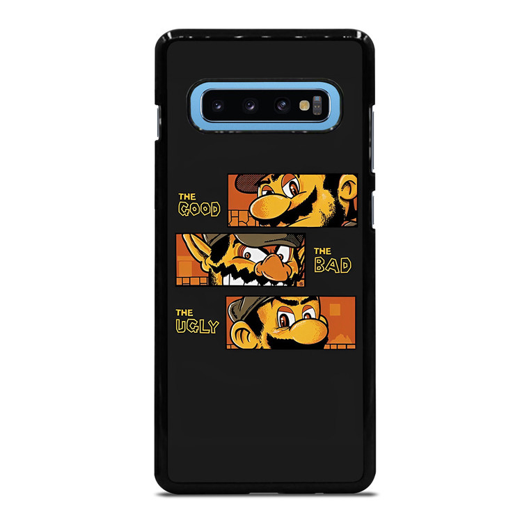 MARIO BROSS THE GOOD BAD UGLY Samsung Galaxy S10 Plus Case Cover