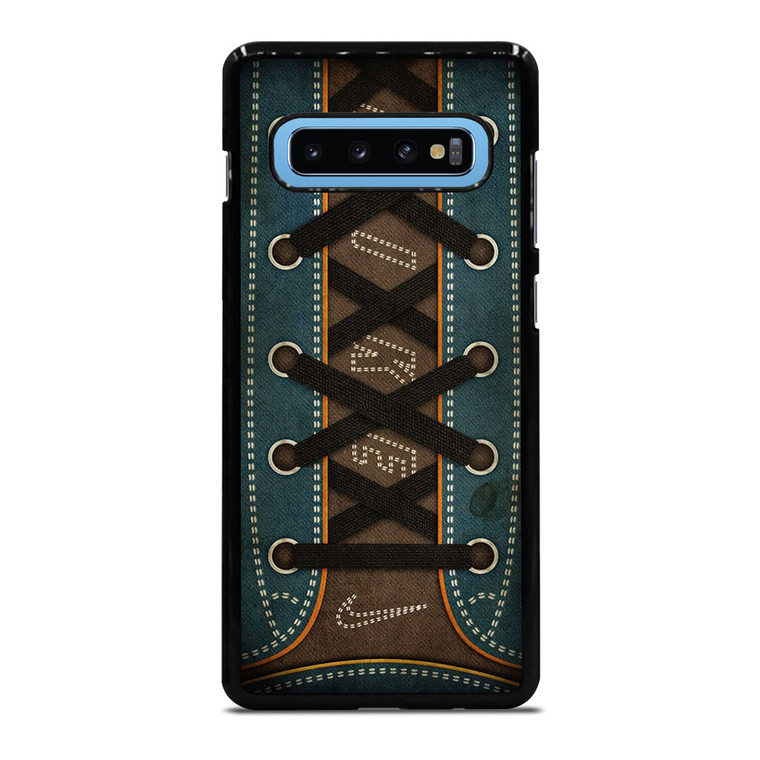 NIKE LOGO SHOE LACE ICON Samsung Galaxy S10 Plus Case Cover