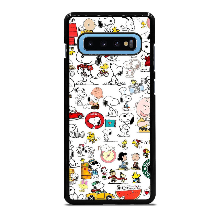 SNOOPY COFFEE THE PEANUTS Samsung Galaxy S10 Plus Case Cover