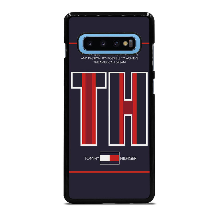 TOMMY HILFIGER TH FASHION LOGO AMERICAN DREAM Samsung Galaxy S10 Plus Case Cover