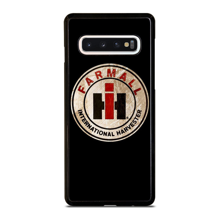 IH INTERNATIONAL HARVESTER FARMALL LOGO TRACTOR EMBLEM Samsung Galaxy S10 Case Cover