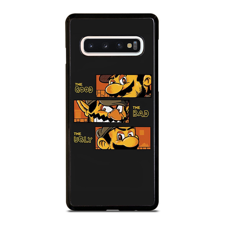 MARIO BROSS THE GOOD BAD UGLY Samsung Galaxy S10 Case Cover