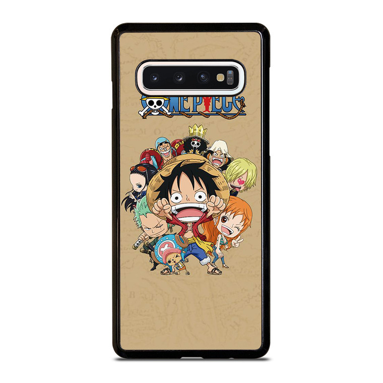 ONE PIECE CUTE MINI CHARACTER ANIME MANGE Samsung Galaxy S10 Case Cover