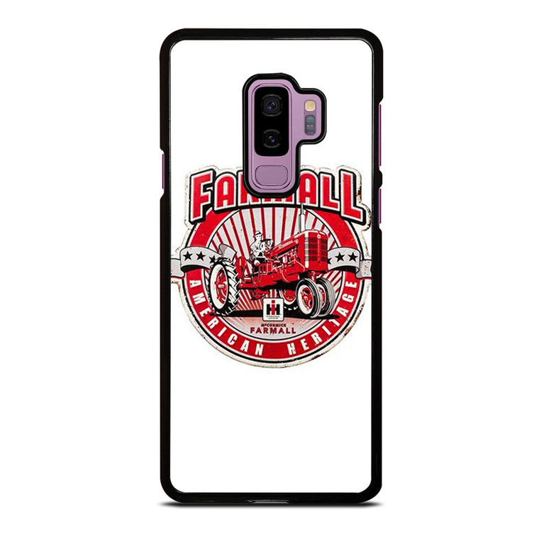 IH INTERNATIONAL HARVESTER FARMALL TRACTOR LOGO AMREICAN HERITAGE Samsung Galaxy S9 Plus Case Cover