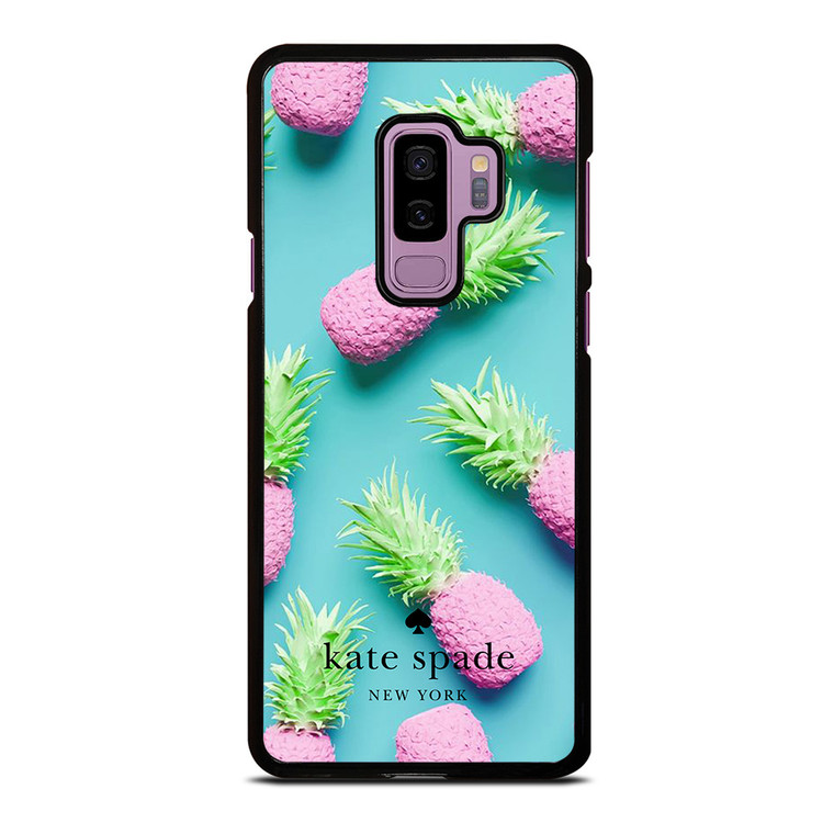 KATE SPADE NEW YORK LOGO SUMMER PINEAPPLE ICON Samsung Galaxy S9 Plus Case Cover