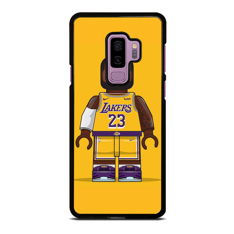 LEBRON JAMES LA LAKERS NBA LEGO BASKETBALL Samsung Galaxy S9 Plus Case Cover