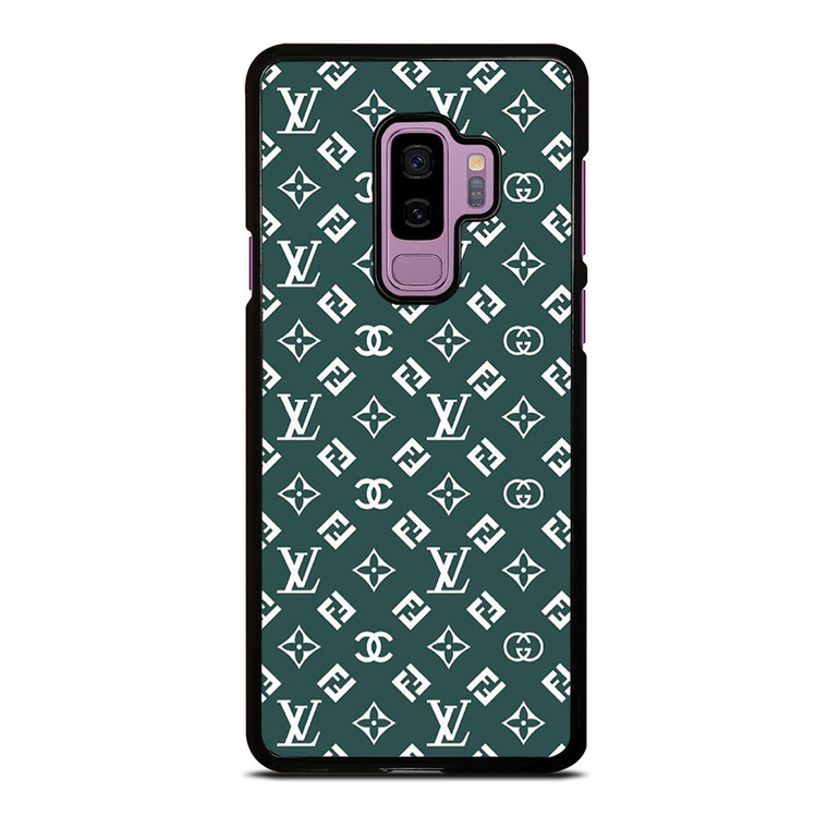 LOUIS VUITTON LV FENDI PATERN ICON LOGO Samsung Galaxy S9 Plus Case Cover