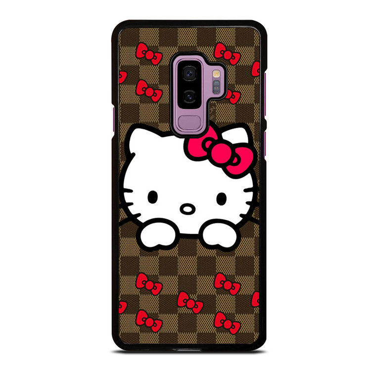 LOUIS VUITTON LV HELLO KITTY PATTERN Samsung Galaxy S9 Plus Case Cover