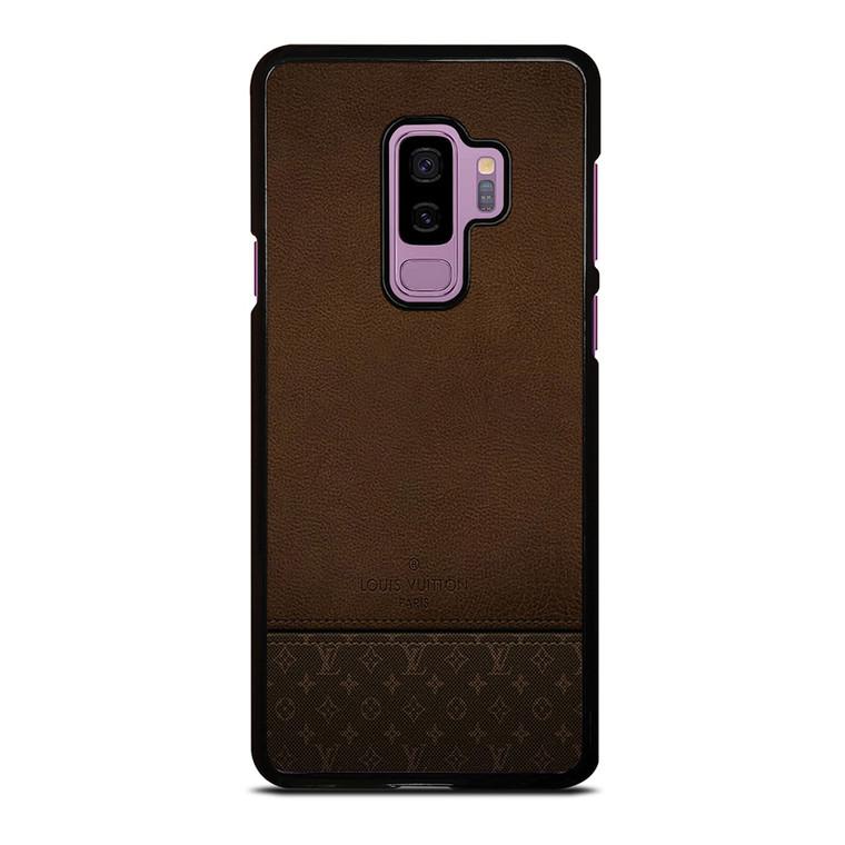 LOUIS VUITTON PARIS LV LOGO LEATHER BAG Samsung Galaxy S9 Plus Case Cover