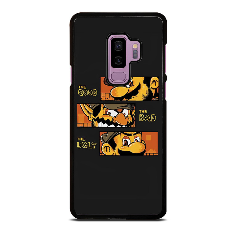 MARIO BROSS THE GOOD BAD UGLY Samsung Galaxy S9 Plus Case Cover