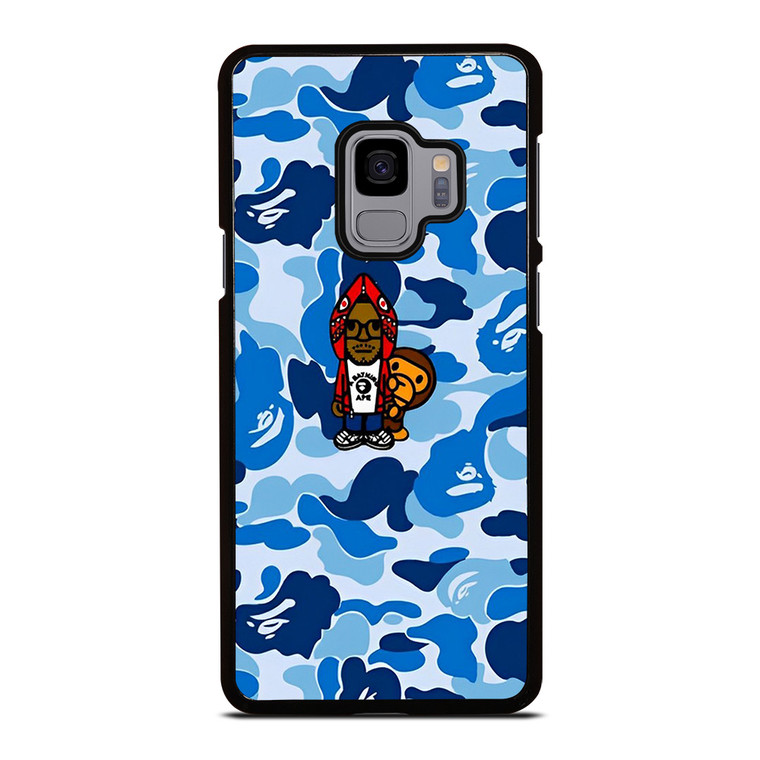 BABY MILO BATHING APE KID CUDI CAMO Samsung Galaxy S9 Case Cover