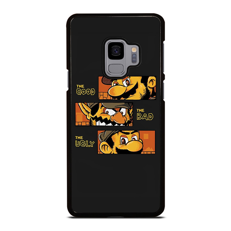 MARIO BROSS THE GOOD BAD UGLY Samsung Galaxy S9 Case Cover