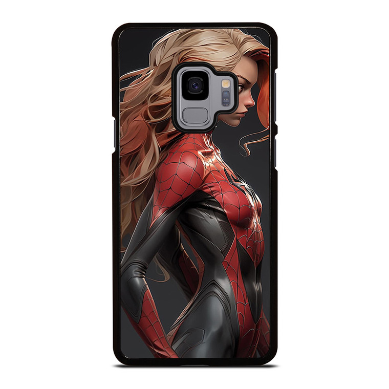 SPIDER GIRL SEXY CARTOON MARVEL COMICS Samsung Galaxy S9 Case Cover