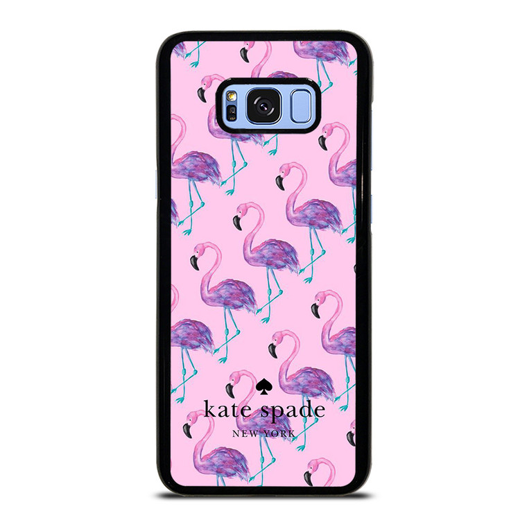 KATE SPADE NEW YORK LOGO FLAMENGOS PATTERN Samsung Galaxy S8 Plus Case Cover