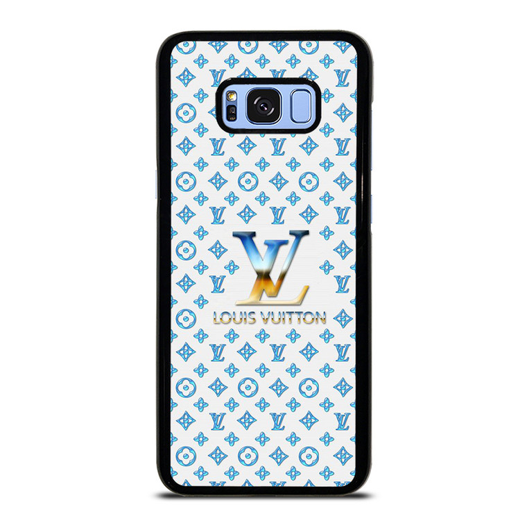 LOUIS VUITTON LV BLUE PATERN ICON LOGO Samsung Galaxy S8 Plus Case Cover