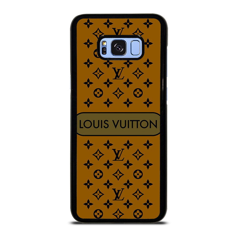 LOUIS VUITTON PATTERN LV LOGO ICON GOLD Samsung Galaxy S8 Plus Case Cover