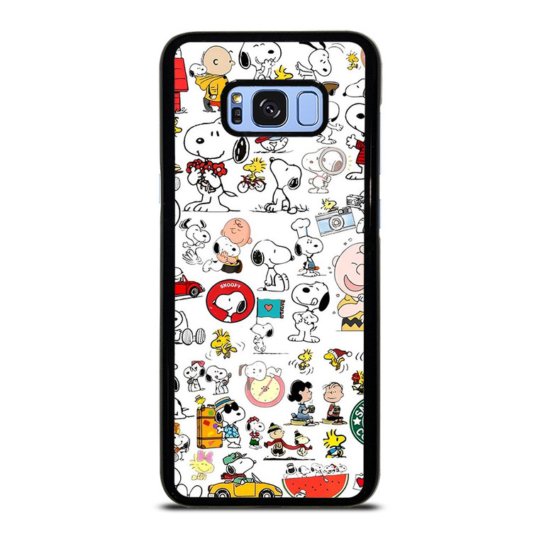 SNOOPY COFFEE THE PEANUTS Samsung Galaxy S8 Plus Case Cover