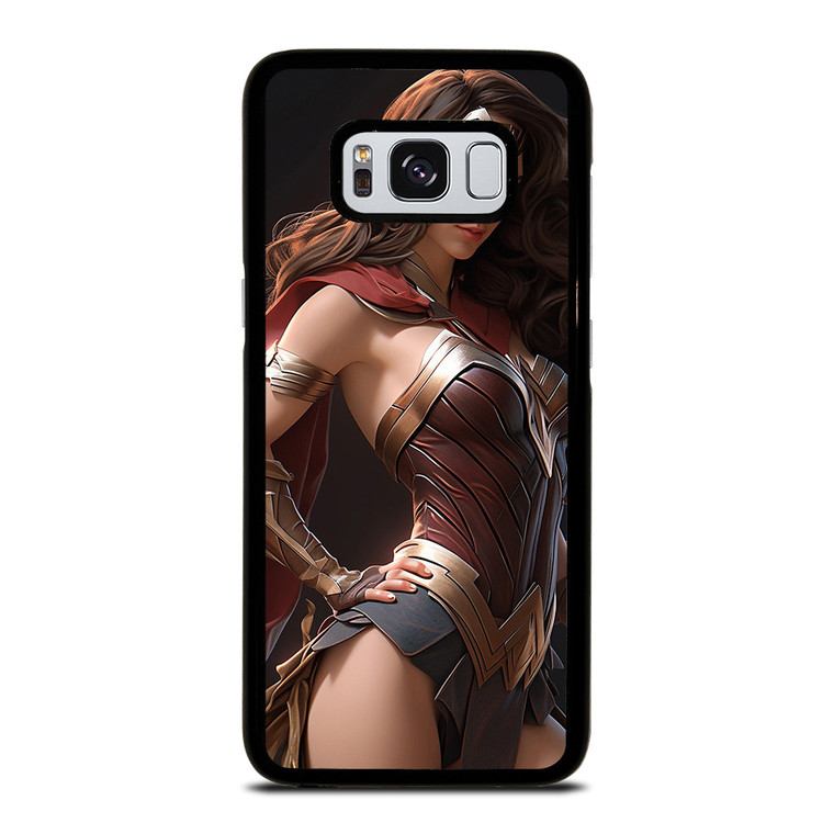 BEAUTIFUL WONDER WOMAN DC COMIC SUPERHERO Samsung Galaxy S8 Case Cover