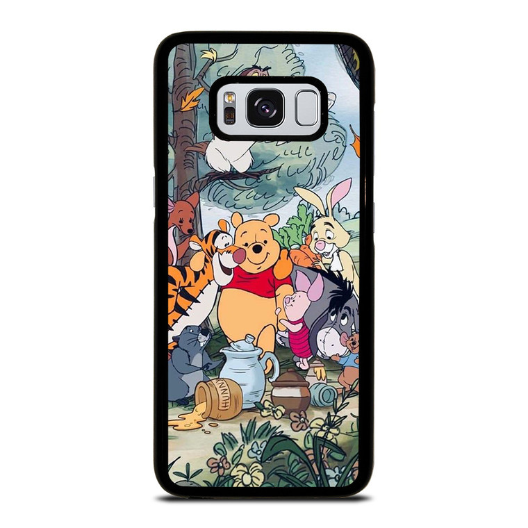 CARTOON WINNIE THE POOH AND FRIENDS DISNEY Samsung Galaxy S8 Case Cover