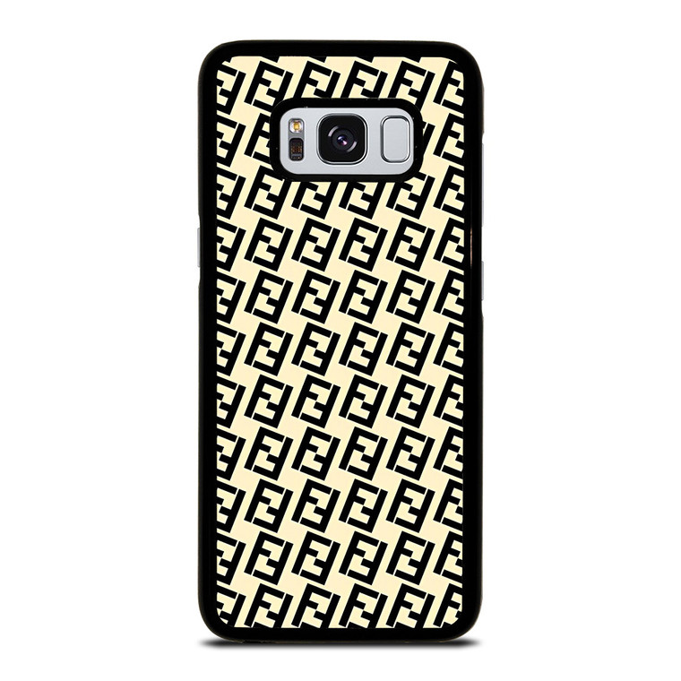 FENDI FASHION ROMA LOGO PATTERN Samsung Galaxy S8 Case Cover