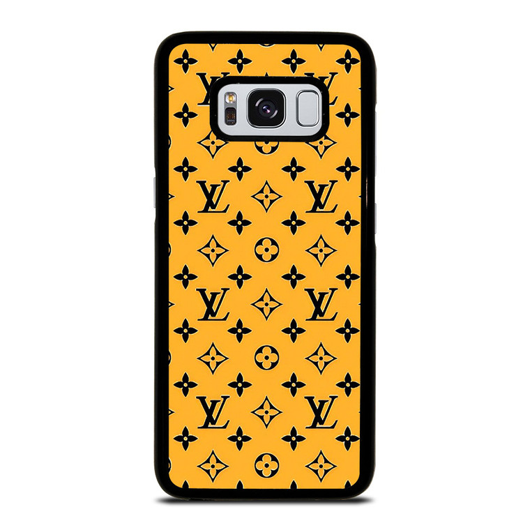 LOUIS VUITTON LV YELLOW PATERN ICON LOGO Samsung Galaxy S8 Case Cover