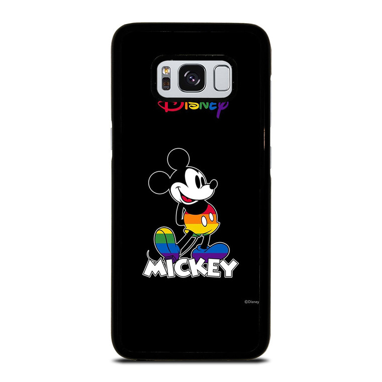 MICKEY MOUSE CARTOON BLACK DISNEY Samsung Galaxy S8 Case Cover