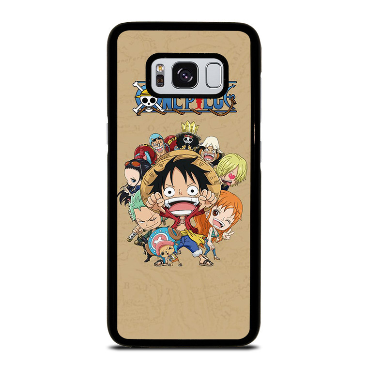 ONE PIECE CUTE MINI CHARACTER ANIME MANGE Samsung Galaxy S8 Case Cover