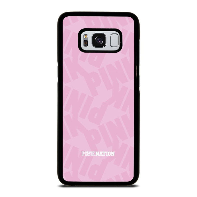 PINK NATION VICTORIA'S SECRET LOGO ICON Samsung Galaxy S8 Case Cover