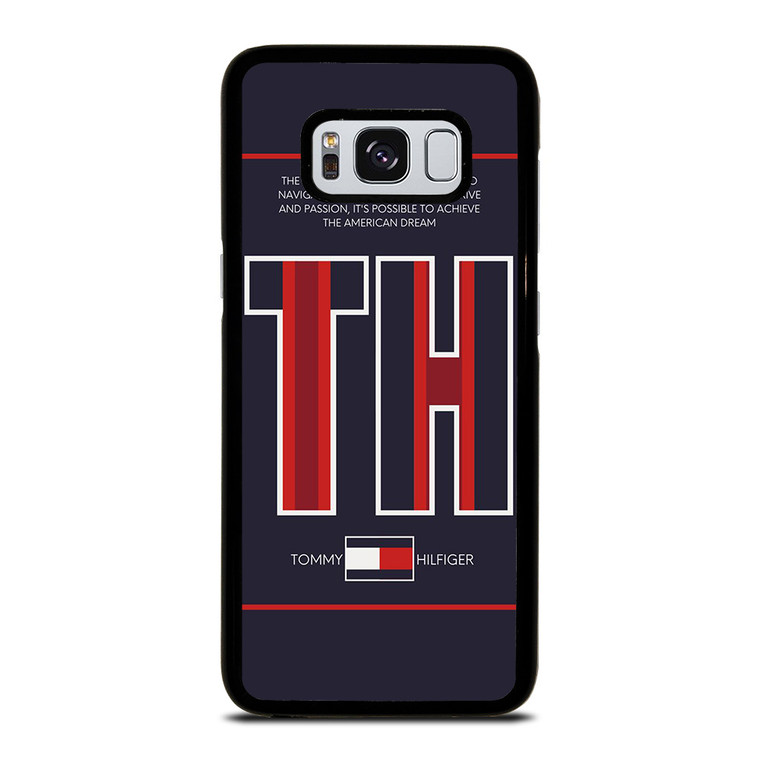 TOMMY HILFIGER TH FASHION LOGO AMERICAN DREAM Samsung Galaxy S8 Case Cover