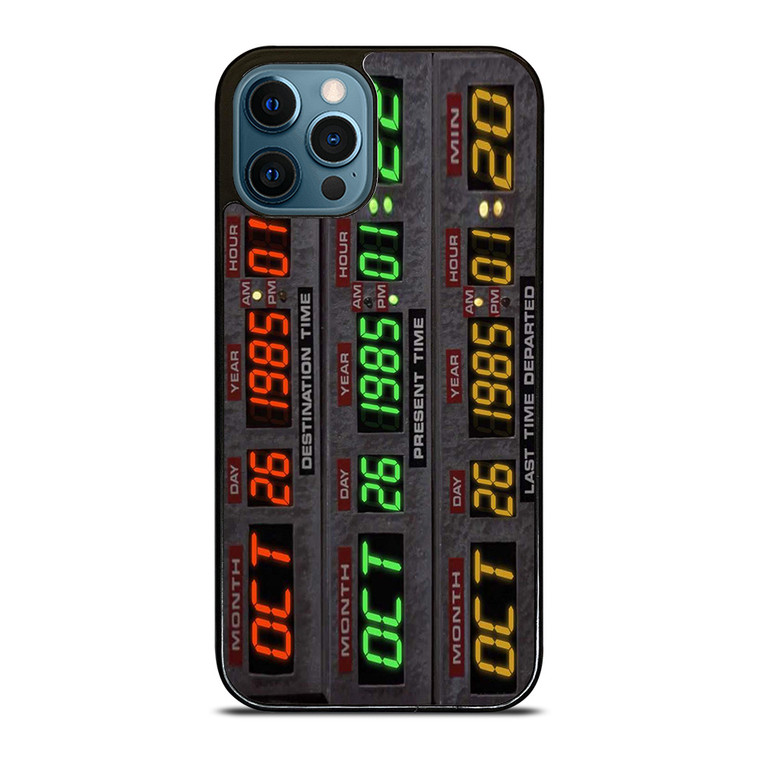 TIME CIRCUITS BACK TO THE FUTURE iPhone 12 Pro Case Cover