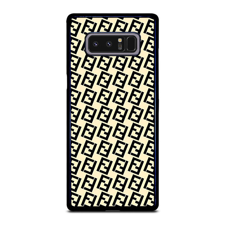 FENDI FASHION ROMA LOGO PATTERN Samsung Galaxy Note 8 Case Cover