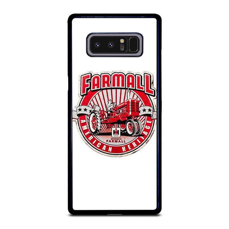 IH INTERNATIONAL HARVESTER FARMALL TRACTOR LOGO AMREICAN HERITAGE Samsung Galaxy Note 8 Case Cover