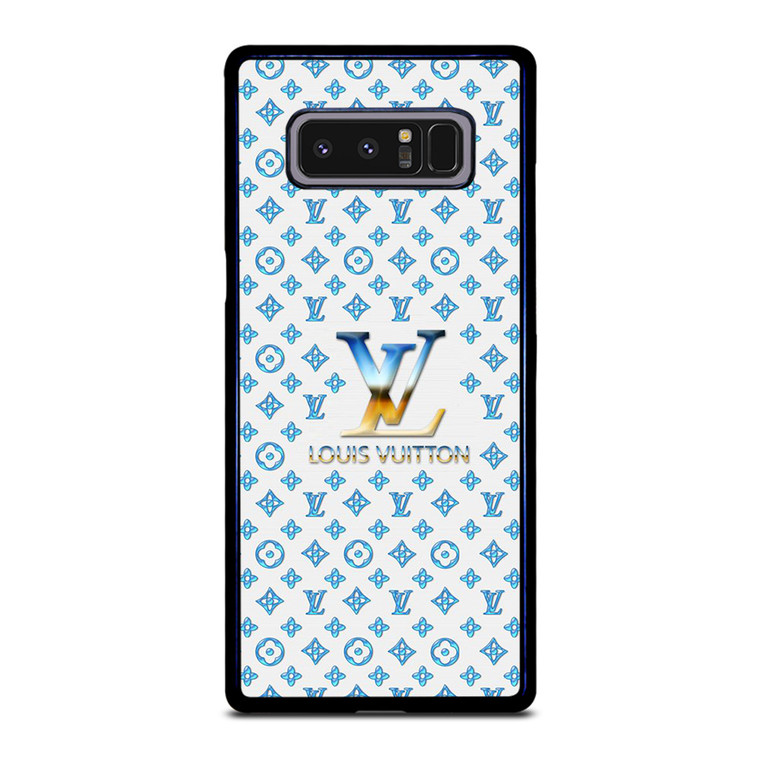LOUIS VUITTON LV BLUE PATERN ICON LOGO Samsung Galaxy Note 8 Case Cover