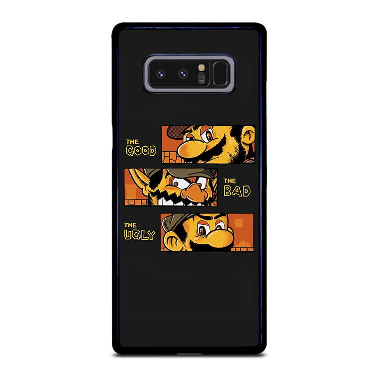 MARIO BROSS THE GOOD BAD UGLY Samsung Galaxy Note 8 Case Cover