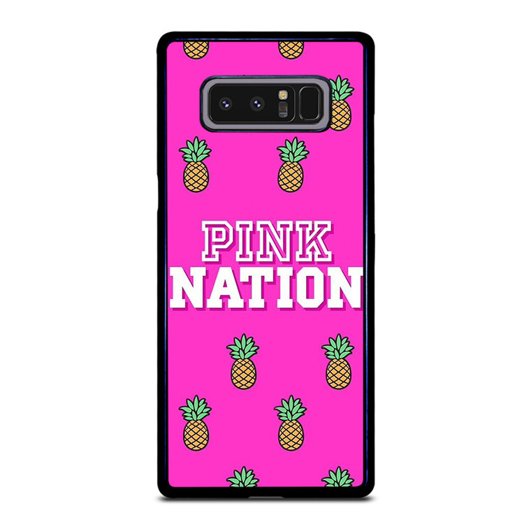 PINK NATION VICTORIA'S SECRET LOGO PINEAPPLE Samsung Galaxy Note 8 Case Cover