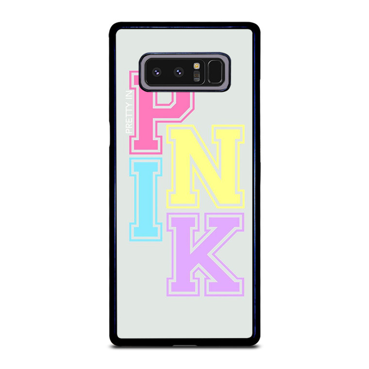 PINK NATION VICTORIA'S SECRET LOGO PRETTY IN ICON Samsung Galaxy Note 8 Case Cover
