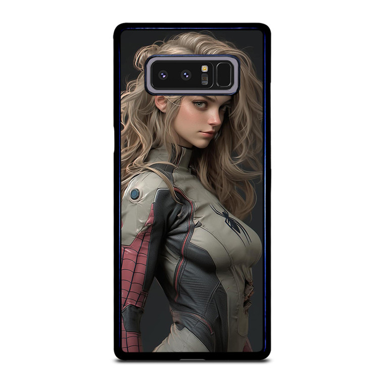 SPIDER GIRL MARVEL COMICS CARTOON SEXY Samsung Galaxy Note 8 Case Cover