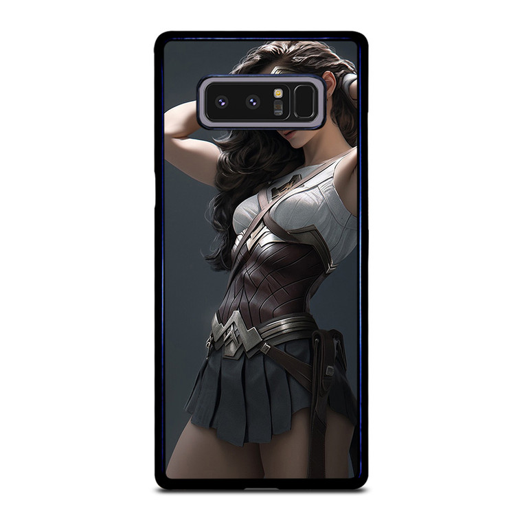 WONDER WOMAN BEAUTIFUL SUPERHERO DC COMIC Samsung Galaxy Note 8 Case Cover