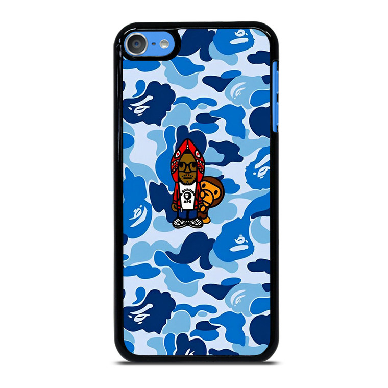 BABY MILO BATHING APE KID CUDI CAMO iPod Touch 7 Case Cover