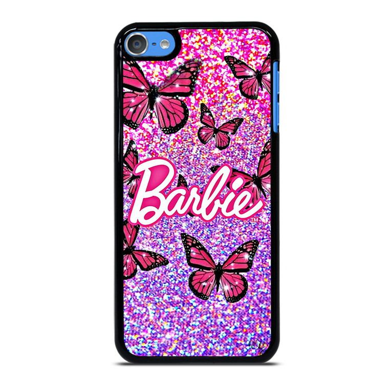 BARBIE BUTTERFLY LOGO ICON PINK iPod Touch 7 Case Cover