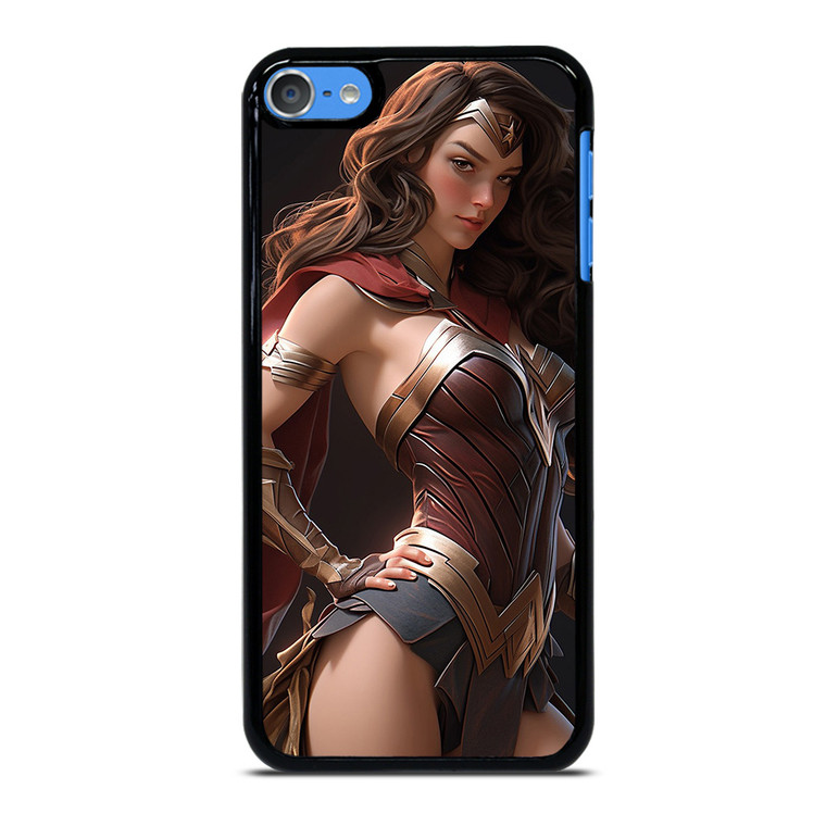 BEAUTIFUL WONDER WOMAN DC COMIC SUPERHERO iPod Touch 7 Case Cover