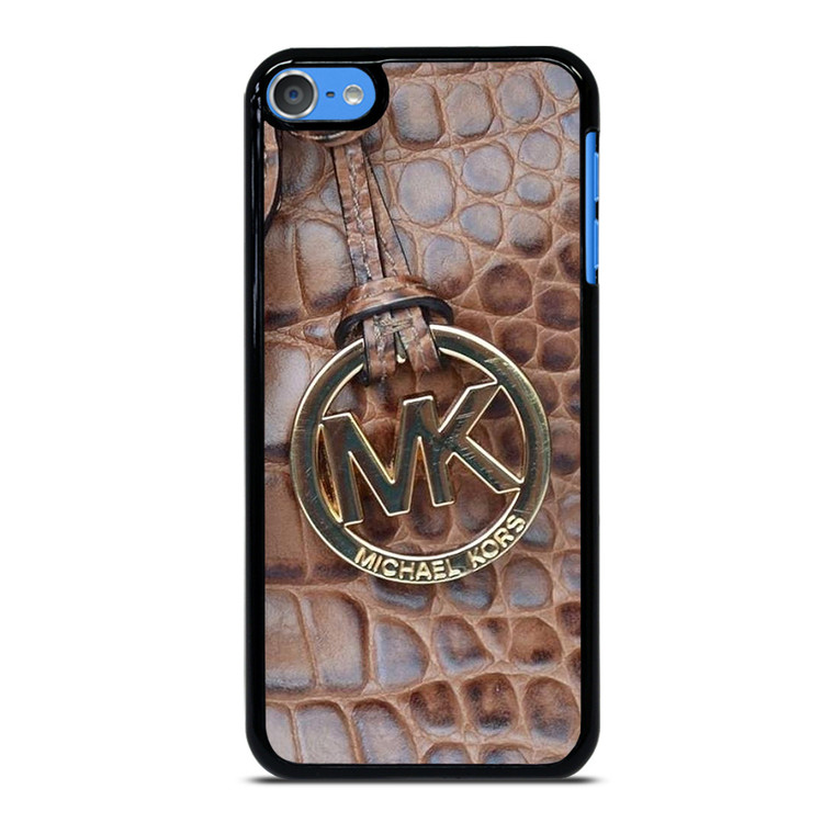 MICHAEL KORS BROWN LEATHER iPod Touch 7 Case Cover