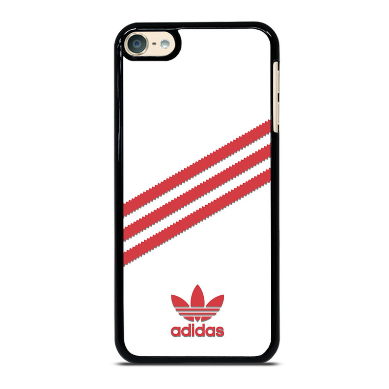 ADIDAS ORIGINALS STRIPES WHITE RED iPod Touch 6 Case Cover
