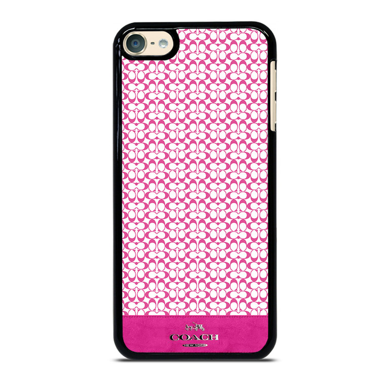 COACH NEW YORK PINK LOGO iPod Touch 6 Case Cover