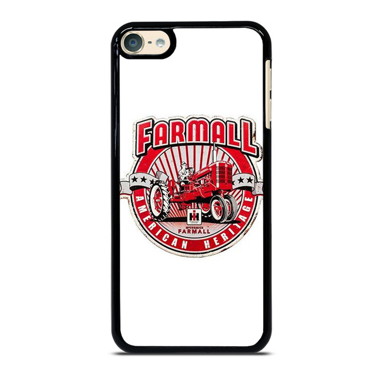 IH INTERNATIONAL HARVESTER FARMALL TRACTOR LOGO AMREICAN HERITAGE iPod Touch 6 Case Cover