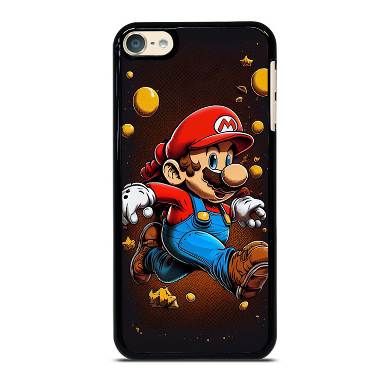 MARIO BROSS GAME CARTOON iPod Touch 6 Case Cover