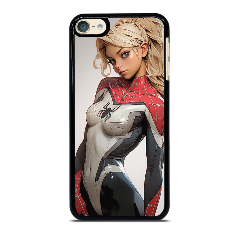 SPIDER GIRL SEXY MARVEL COMICS CARTOON iPod Touch 6 Case Cover