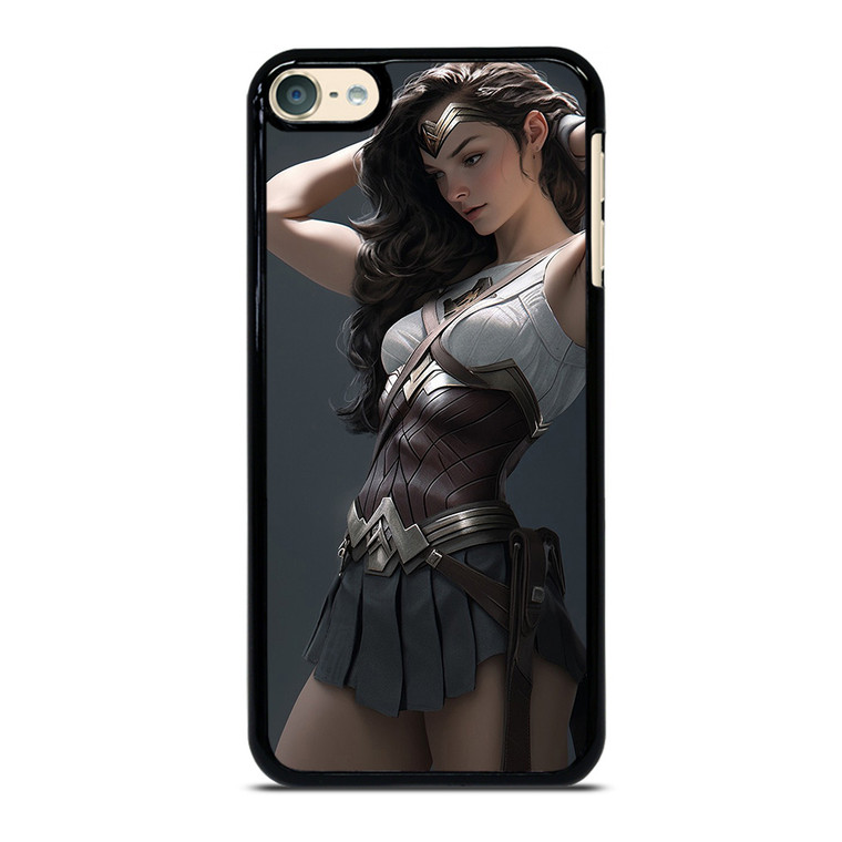 WONDER WOMAN BEAUTIFUL SUPERHERO DC COMIC iPod Touch 6 Case Cover