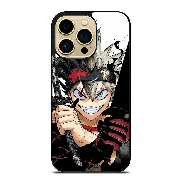 BLACK CLOVER ASTA MANGA ANIME CARTOON iPhone 14 Pro Max Case Cover