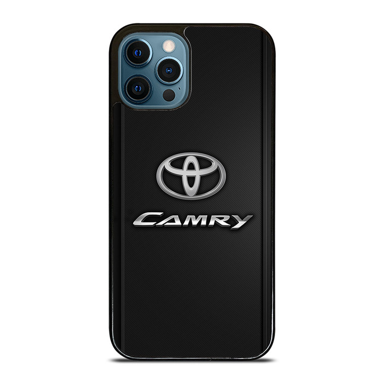 TOYOTA CAMRY CARBON LOGO iPhone 12 Pro Case Cover